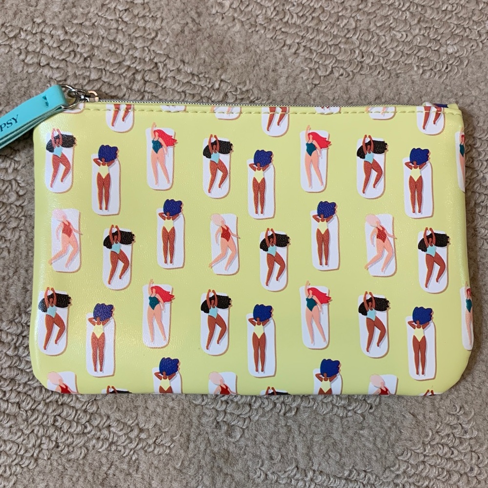 IPSY June 2020 Glam Cosmetic Bag Sun Bathing Print